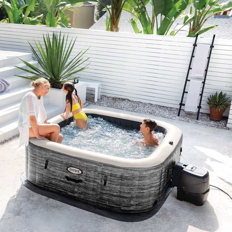 Spa Gonflable Ardoise 6 places + Couverture thermique