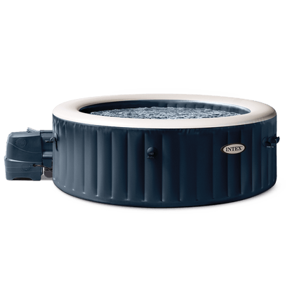 Spa Gonflable Bleu Marine 6 places + Couverture thermique
