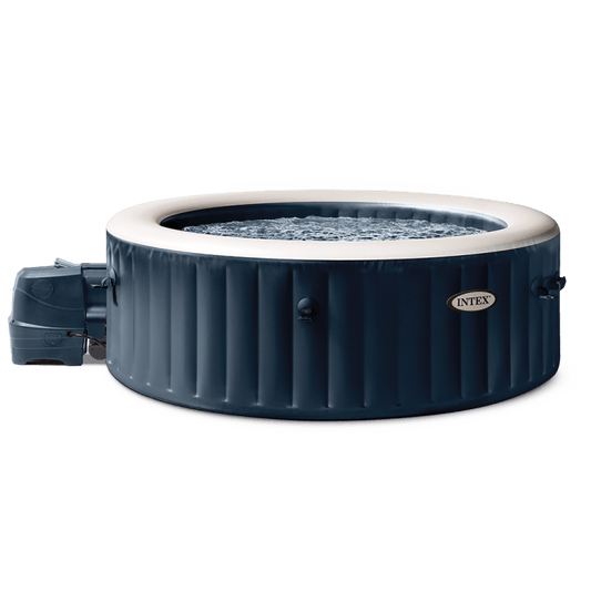 Spa Gonflable Bleu Marine 6 places + Couverture thermique